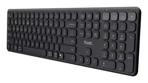 Trust Vaiya US Black USB + RF Wireless + Bluetooth - keyboard