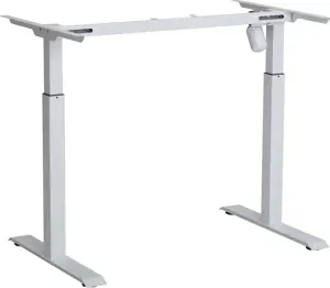 Reguliuojamo aukščio stalo rėmas SUN-FLEX®DESKFRAME II, 70-117cm, baltas