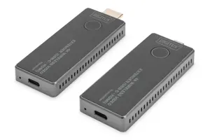 Digitus | 4K Wireless Video Extender, 30 m (USB-C - HDMI) | DS-55324 | Black/Silver