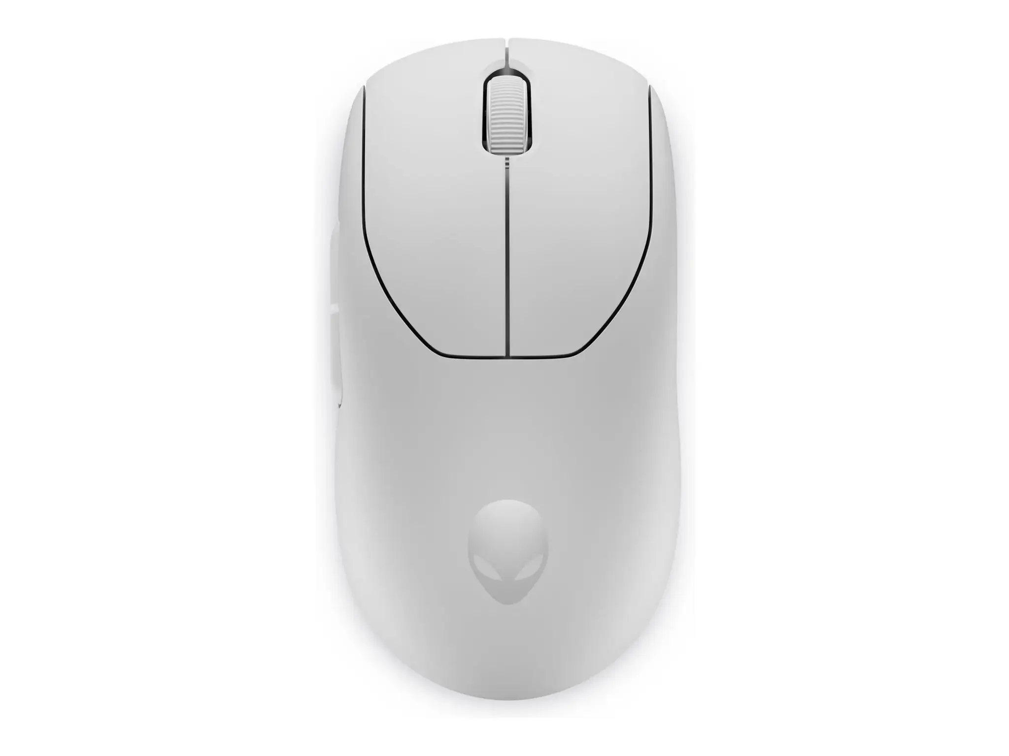 Alienware Pro Wireless Gaming Mouse, Ambidextrous, Optical, RF Wireless + USB Type-C, 26000 DPI, 0.25 ms, White