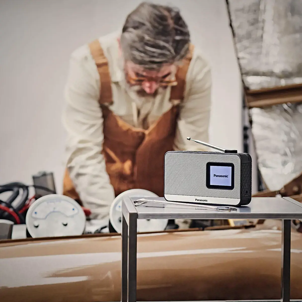 "Panasonic" radijo imtuvas RF-D15EG FM/DAB, juodas