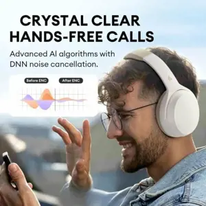 "Bluetooth" ausinės su mikrofonu Edifier WH700NB Beige