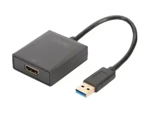 DIGITUS USB 3.0 ir HDMI adapteris USB įvestis USB išvestis HDMI