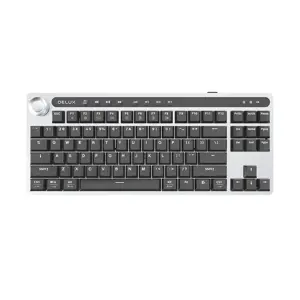 Wireless mechanical keyboard Delux KS200D (Grey)