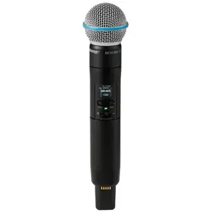 Shure SLXD2+/B58=-G65 - handheld transmitter with an Beta® 58A capsule (470–606 MHz)
