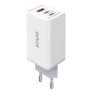 Lādētājs Savio GaN 65W