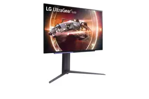 LG 27GS95QE-B, 67.3 cm (26.5"), 2560 x 1440 pixels, Quad HD, OLED, 0.03 ms, Black