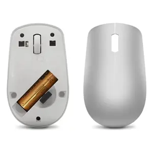 "Lenovo" belaidė pelė 530 Platinum Grey, 2,4 GHz belaidis ryšys per "Nano USB