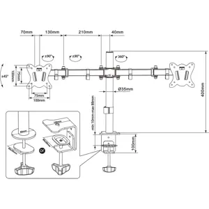 "MONTIS" MONITORIAUS LAIKIKLIS MT015 EVEREST/ DVIGUBAS