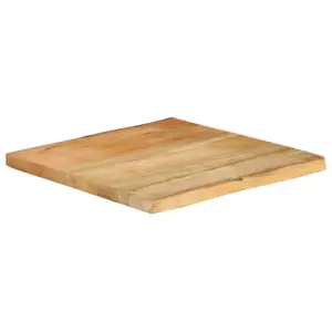 stalviršis 40x40x2,5 cm Live Edge masyvo mango