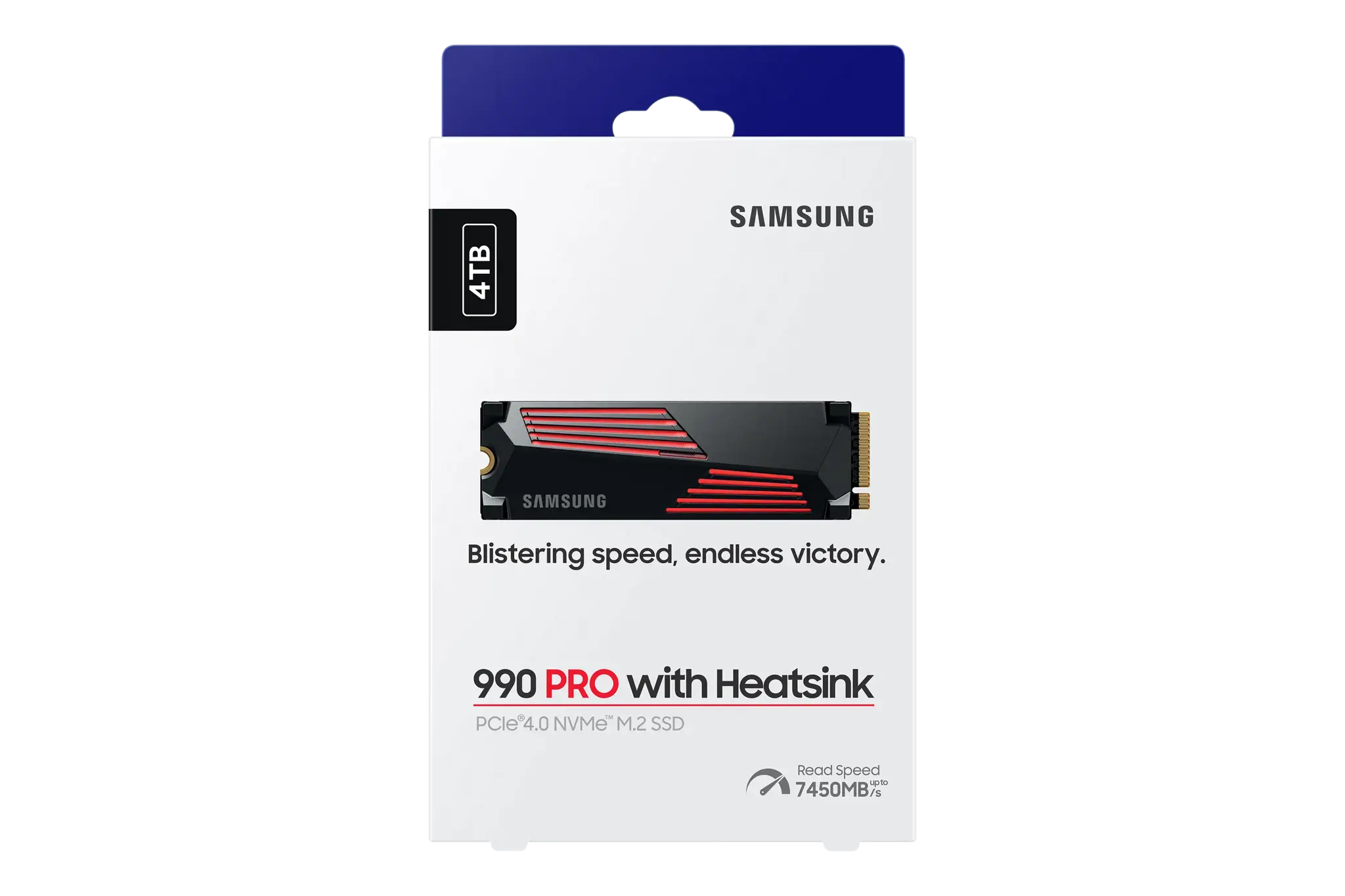 SSD diskas Samsung 990 PRO with Heatsink 4 TB, M.2, PCI Express 4.0