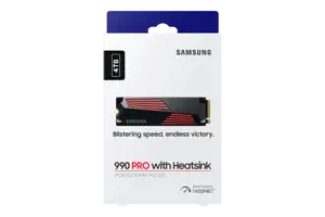 SSD diskas Samsung 990 PRO with Heatsink 4 TB, M.2, PCI Express 4.0