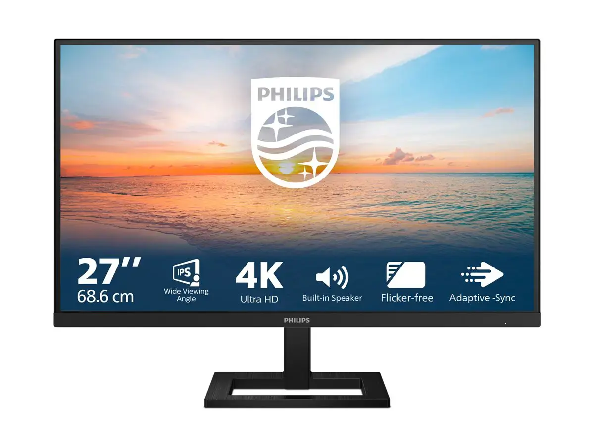 27E1N1800AE/00 | 27 " | IPS | 16:9 | 60 Hz | 4 ms | 3840 x 2160 pixels | HDMI ports quantity 2 | Black