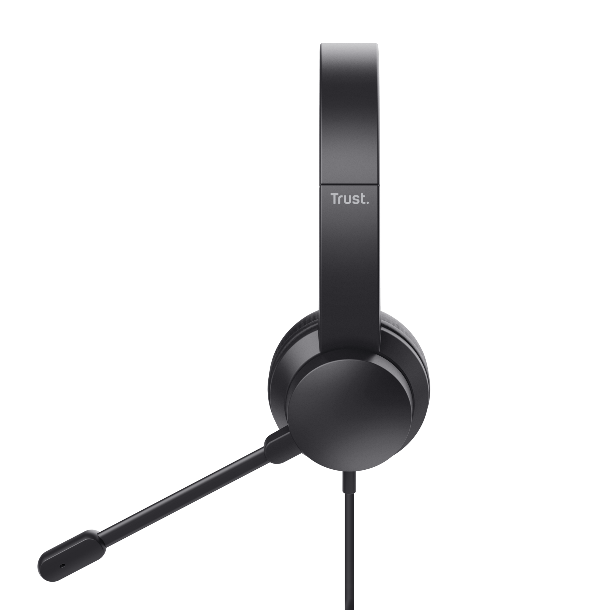 Trust Ayda, Wired, Calls/Music, 20 - 20000 Hz, 155 g, Headset, Black