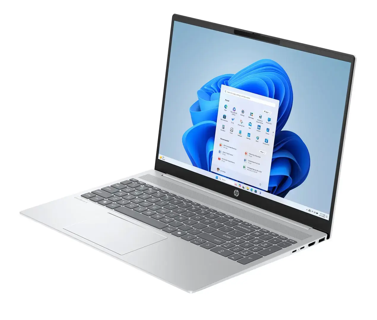 HP OmniBook 5 AI 16-af1219nw Intel Core Ultra 5 225U Laptop 40.6 cm (16") 2K 16 GB LPDDR5x-SDRAM 512 GB SSD Wi-Fi 6E (802.11ax) Windows 11 Home AI PC Silver