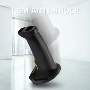 QOLTEC 50876 Lazerinis skeneris 1D USB juodas