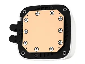 "DeepCool LS520 WH", "viskas viename" skysčio aušintuvas, 12 cm, 500 aps/min, 2250 aps/min, 32,9 dB, 85,85 cfm