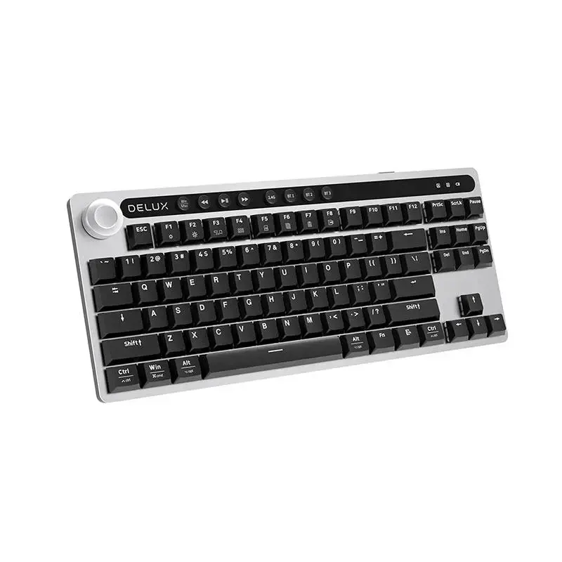 Wireless mechanical keyboard Delux KS200D (Grey)