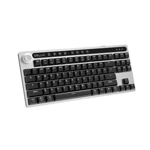 Wireless mechanical keyboard Delux KS200D (Grey)