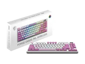 KEYBOARD GAMING VIOLET US/FORGE GK600 TKL W VIOLET MSI