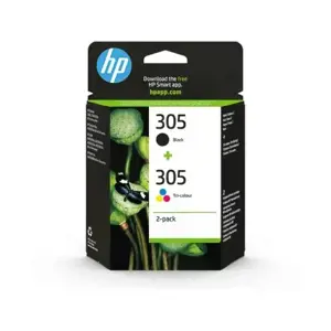 6ZD17AE (305 2-Pack), Originali kasetė (HP)