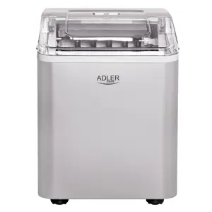 "Adler AD 8086" ledo gaminimo įrenginys, sidabrinės spalvos