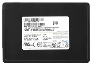 SSD diskas Samsung PM893 960 GB, 2.5", Serial ATA III