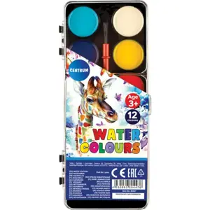 Water colors 12col.x20mm "Art" semi moisture