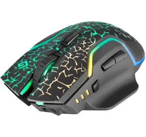 DEFENDER BELAIDĖ PELĖ GM-067 ONE SHOT OPTIC RF RGB 3200DPI 7P 52067