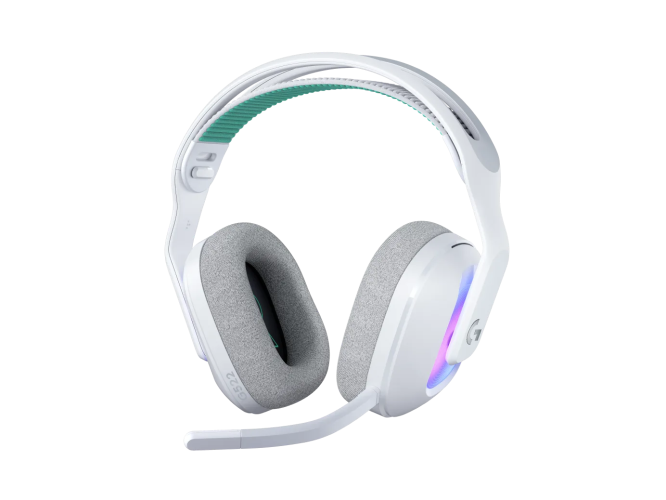 Logitech G522 Lightspeed Belaidės žaidimų ausinės, Bluetooth, Balta