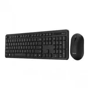 ASUS WIRELESS KEYBOARD AND MOUSE, CW100, BK, ESTONIAN