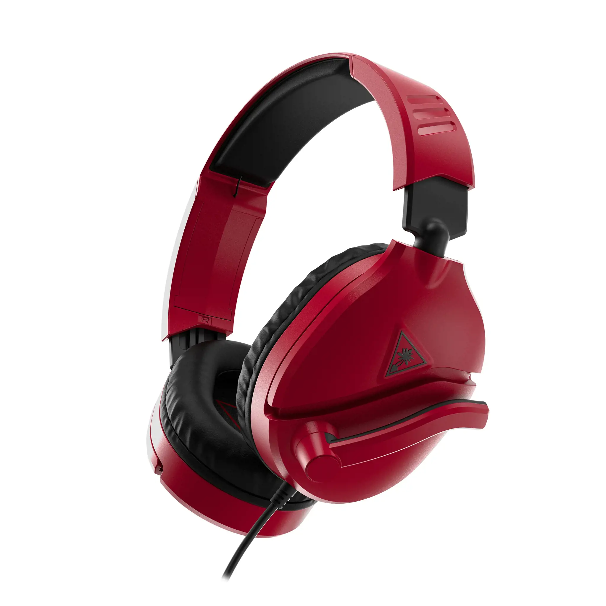 "Turtle Beach Recon 70" žaidimų ausinės, skirtos "Nintendo Switch", laidinės, žaidimų, 20 - 20000 Hz, 571,5 g, ausinės, juodos, raudonos spalvos
