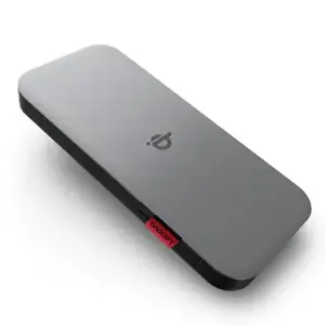 Lenovo 40ALLG1WWW, 10000 mAh, ličio jonų (Li-Ion), greitasis įkrovimas 3.0, belaidis įkrovimas, 9 V…