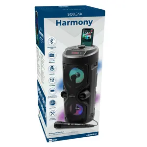 "SQUEAK" KARAOKĖS GARSIAKALBIS HARMONY BT 5.0 SQ1004