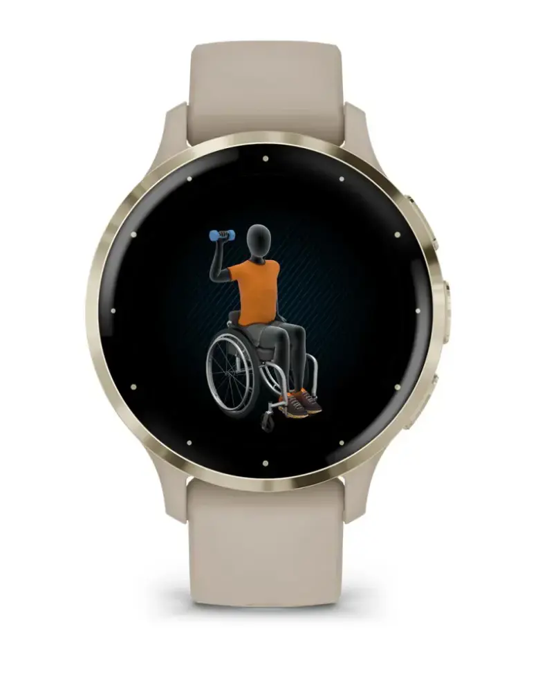 IŠMANUSIS LAIKRODIS VENU 3S/GRAY/GOLD 010-02785-02 GARMIN