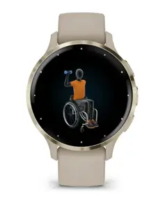 IŠMANUSIS LAIKRODIS VENU 3S/GRAY/GOLD 010-02785-02 GARMIN