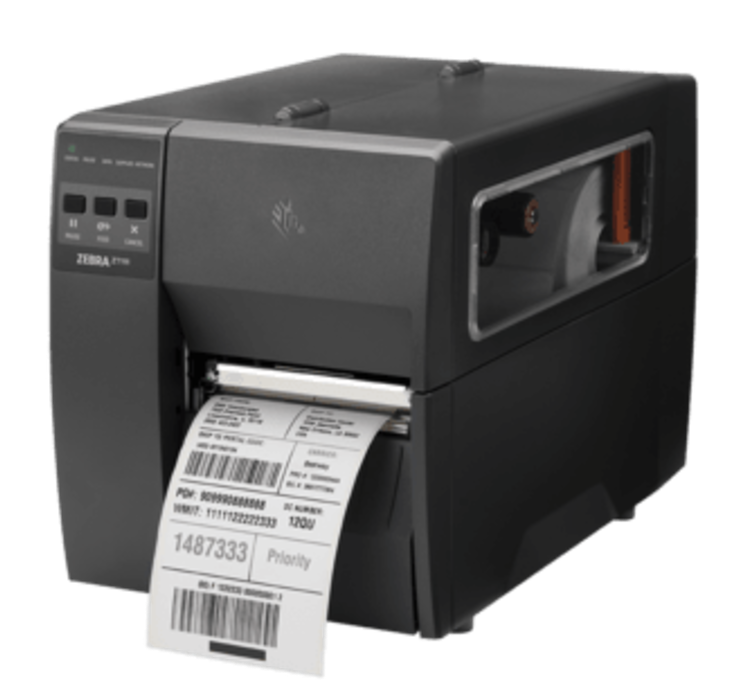 Zebra ZT111, 8 taškų/mm (203 dpi), EPL, EPLII, ZPL, ZPLII, USB, USB Host, RS232, BT (BLE), Ethernet