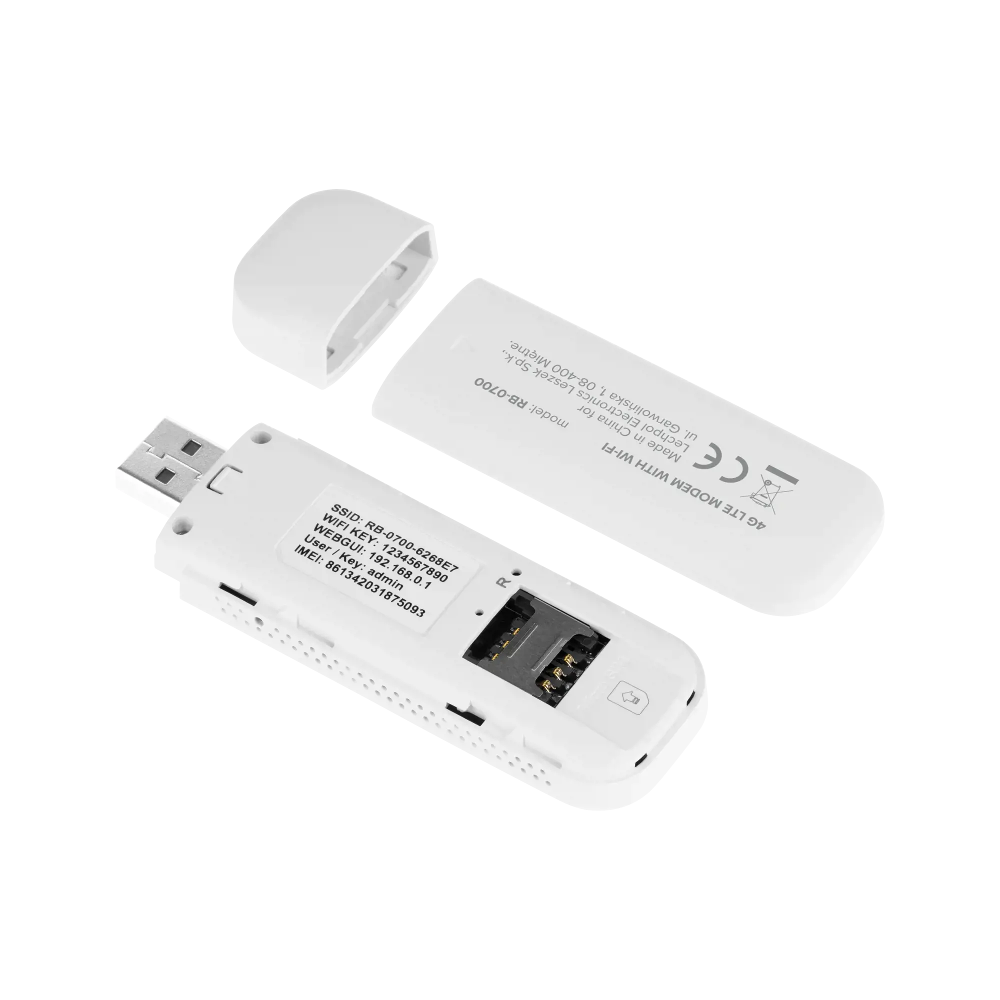 4G modemas su "WiFi Rebel