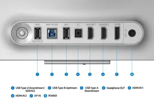 Samsung G81SF computer monitor 81.3 cm (32") 3840 x 2160 pixels 4K Ultra HD OLED Silver