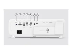 BenQ X500i, 2200 ANSI lumens, DLP, 2160p (3840x2160), 600000:1, 16:9, 1.07 billion colours