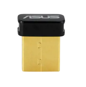 ASUS USB-N10 Nano B1 N150, vidinis, belaidis, USB, WLAN, 150 Mbps, juodas