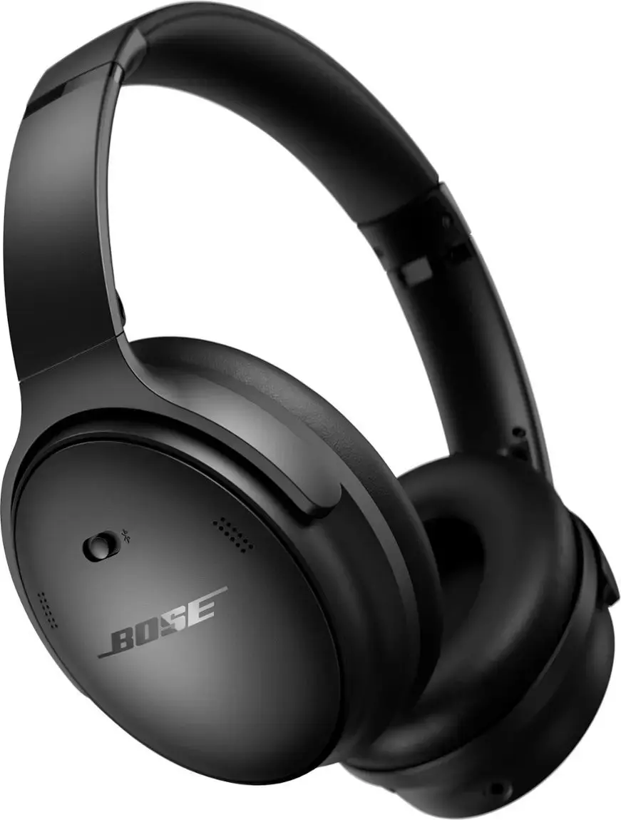 "Bose" belaidės ausinės "QuietComfort", juodos spalvos