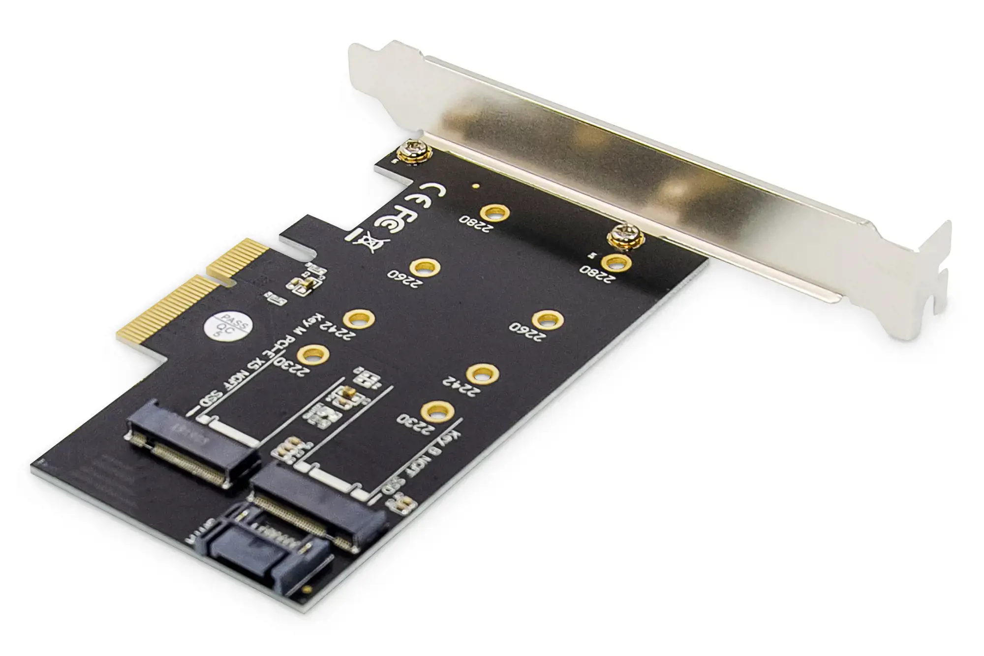 "Digitus" M.2 NGFF / NVMe SSD PCI Express 3.0 (x4) papildoma kortelė .DS-33170