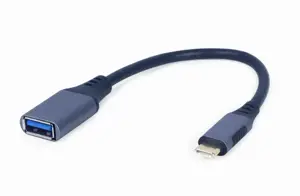 GEMBIRD A-USB3C-OTGAF-01 USB-C į OTG AF adapteris erdviai pilkas