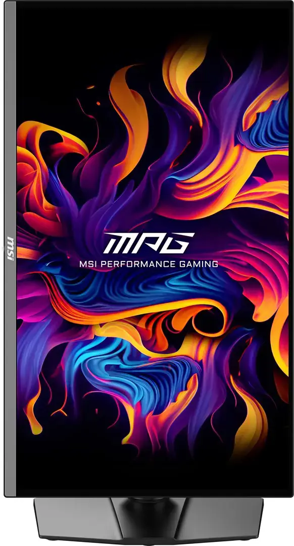 Monitor MSI MPG 272URX QD-OLED 27" Gaming/4K Matte Panel QD-OLED 3840x2160 16:9 240 ?? 0.03 ms Swivel Pivot Height adjustable Tilt Colour Black MPG272URXQD-OLED