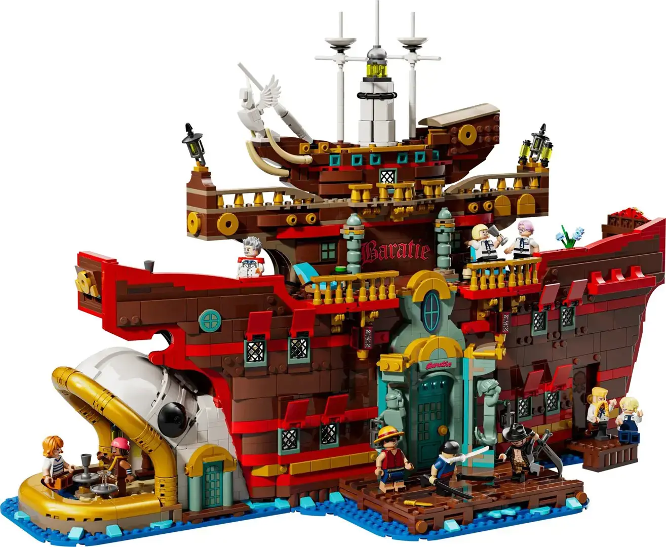 LEGO ONE PIECE 75640 The Baratie Floating Restaurant