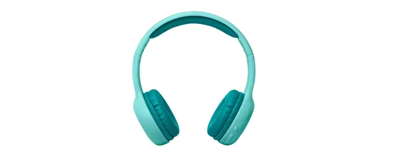 "Muse Bluetooth" stereofoninės ausinės vaikams M-215BTB. Belaidės, per ausis, belaidės, mėlynos