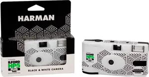 Ilford single use camera HP5 Plus 24+3, white