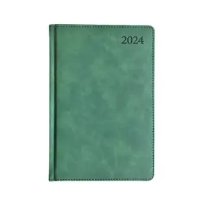 Kalendorius PREMIER  2023, PU, A5, žalia