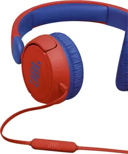 JBL ausinės Junior Jr310, raudonos/mėlynos spalvos